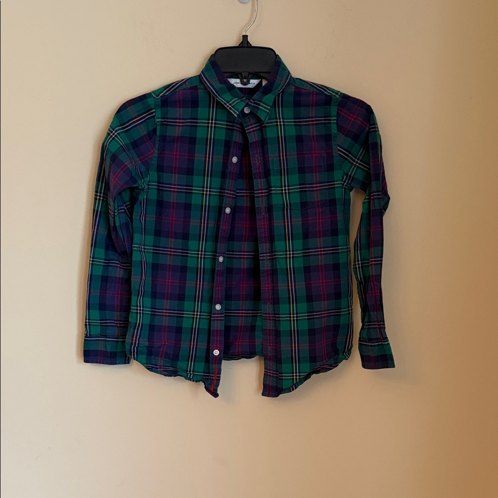 Janie and Jack‎ Multicolor Plaid Shirt
